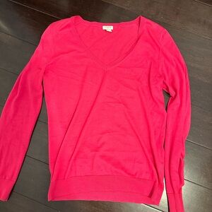 Perfect condition pink v neck sweater